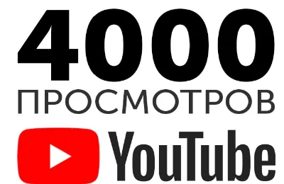 4000 views of the video on Youtube by real people