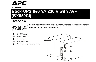 APC Back-UPS BX650CI-RS manual in Russian