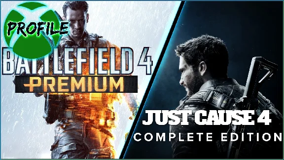 Just Cause 4 Complete+Battlefield Hardline Pre XBOX ONE