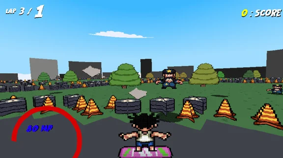 Hoverboard Chase (Steam key/Region free)