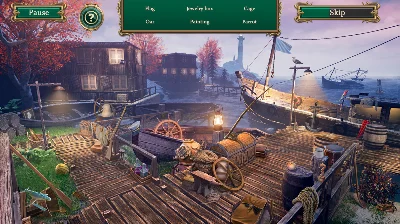 Detective notes. Lighthouse Mystery Solitaire STEAM ROW