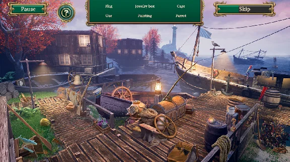 Detective notes. Lighthouse Mystery Solitaire STEAM ROW