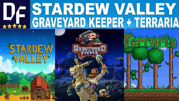 ⛏ Stardew Valley +Graveyard Keeper +Terraria [STEAM]