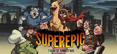 SuperEpic The Entertainment War STEAM KEY REGION FREE🎁