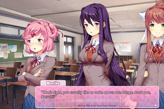 Doki Doki Literature Club Plus! STEAM аккаунт