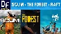 SCUM + The Forest + RAFT [STEAM аккаунт] Оффлайн