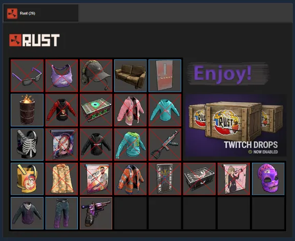 RUST SKINS 1 TWITCH DROPS | MYTH CHESTPLATE