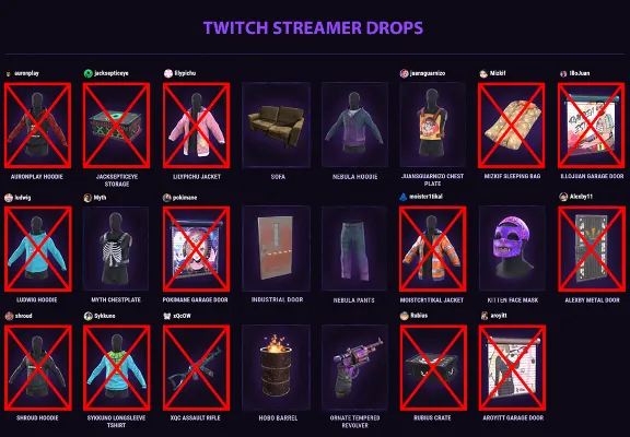RUST SKINS 1 TWITCH DROPS | MYTH CHESTPLATE