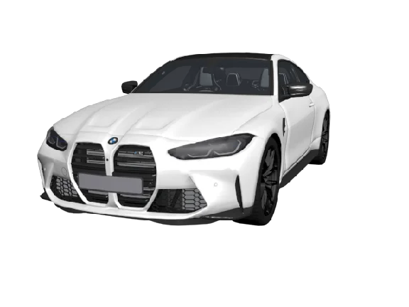 BMW car 3D model