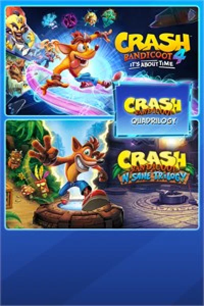 Crash Bandicoot - Quadrilogy Bundle XBOX ONE|X|S KEY🔑