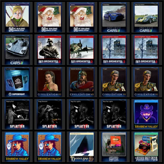 💎 Набор карточек Steam+100 XP (Коллекционные карточки)