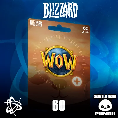 ⚔️ WORLD OF WARCRAFT PAYMENT CARD 60 DAYS WOW RU