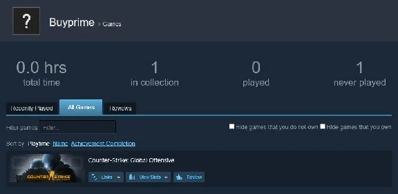 CS:GO Prime Status ✅