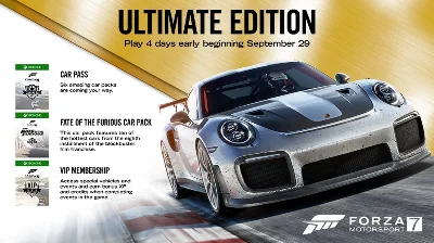 Key Forza Motorsport 7 Ultimate Edition Xbox