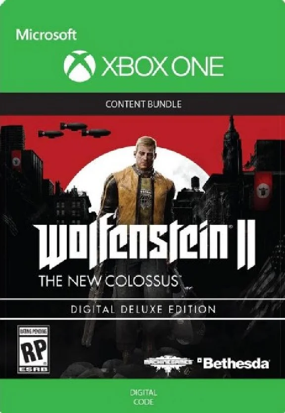 🎮🔥WOLFENSTEIN II: THE NEW COLOSSUS DELUXE XBOX 🔑КЛЮЧ