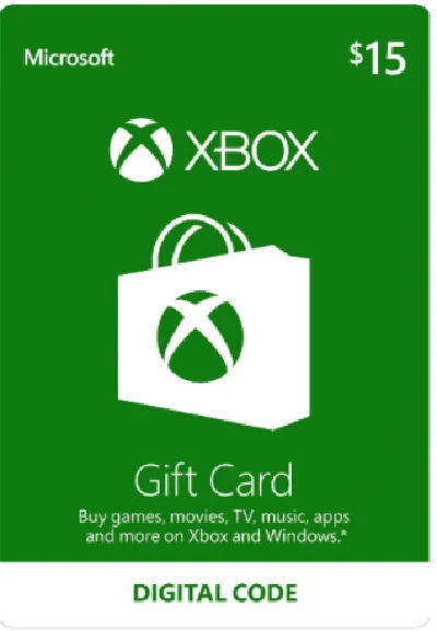 Xbox Live Gift Card 15 USD (USA)