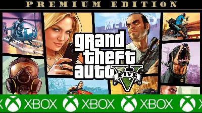 ⭐️ GTA 5 XBOX Premium Edition Xbox One + Series GLOBAL