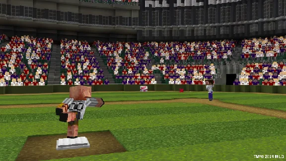 Minecraft - MLB Home Run Derby DLC XBOX [ Code 🔑 Key ]