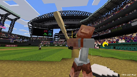 Minecraft - MLB Home Run Derby DLC XBOX [ Code 🔑 Key ]