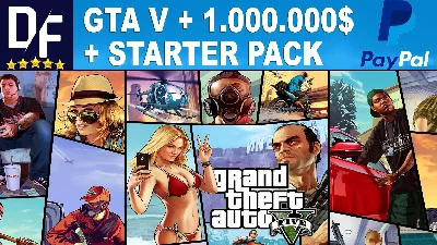 GTA V Premium + 💲1kk CASH +StarterPack [Original Mail]