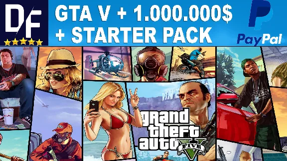 GTA V Premium + 💲1kk CASH +StarterPack [Original Mail]