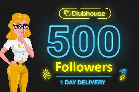 🔥👾🔥500  Подписчиков в ClubHouse🔥👾