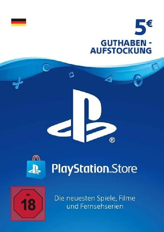 PLAYSTATION NETWORK (PSN) - 5€ EUR (DE , GERMANY) 🎁