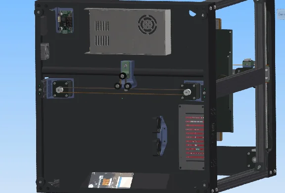 3D model of modernization Twotrees Sapphire Plus V1.1