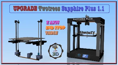 3D model of modernization Twotrees Sapphire Plus V1.1