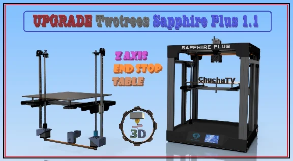3D model of modernization Twotrees Sapphire Plus V1.1