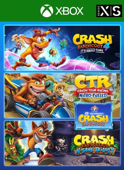 🌍Crash Bandicoot - Crashiversary Bundle XBOX ONE / XBOX SERIES X|S KEY 🔑