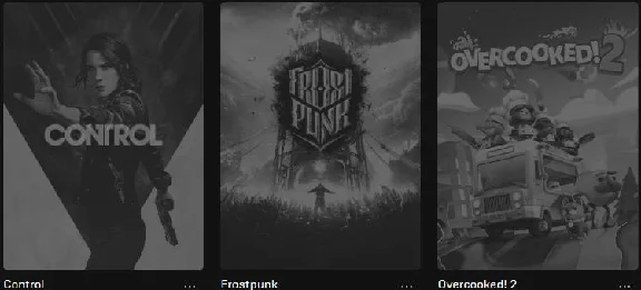 Control | Frostpunk | Overcooked! 2 | 3 в 1 (Epic, ROW)
