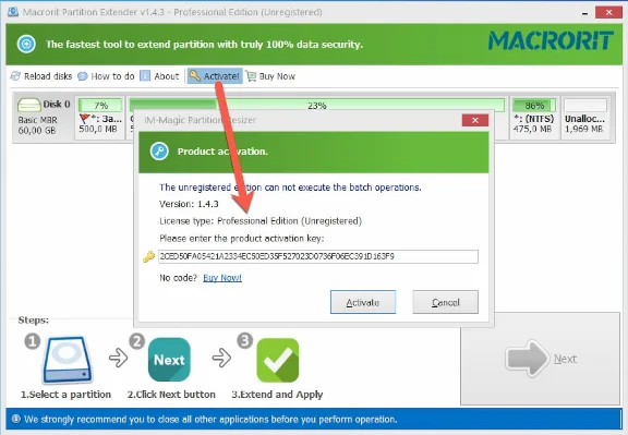 🔑 Macrorit Partition Extender Pro 7.9.8 | License