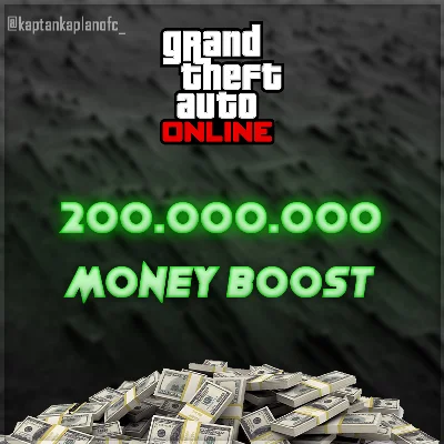 Gta 5 Online 200M Money Boost 💸 (PC)