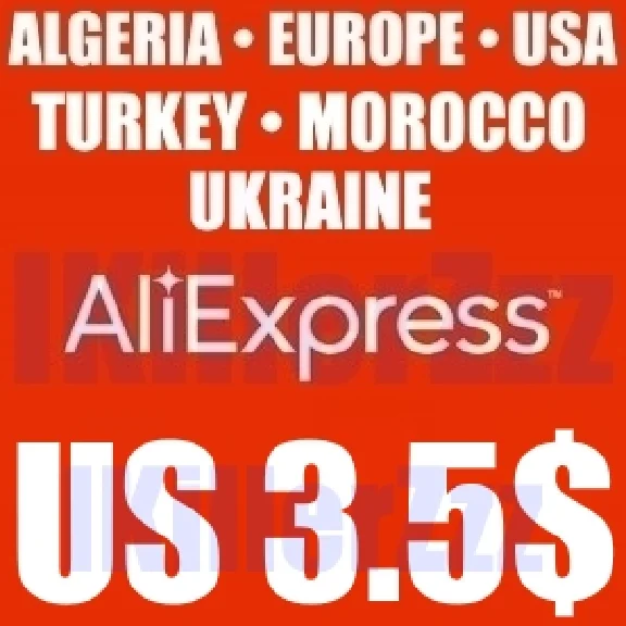 ✅ 3.5$/3.51$ Aliexpress ALGERIA/TURKEY/UA/EU/US 17.10