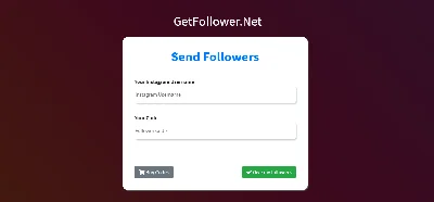 ⭐️ getfollower.net 1000 Instagram Follower code ⭐️