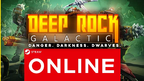 🔥 Deep Rock Galactic - STEAM ONLINE (Region Free)