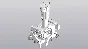 Alternative mechanics for aircraft control stic CobraM5