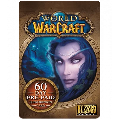 WORLD OF WARCRAFT 60 DAYS TIME CARD (RU/EU)+WOW CLASSIC