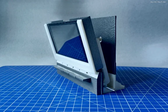Cassette tape mechanism simulator (STL files)
