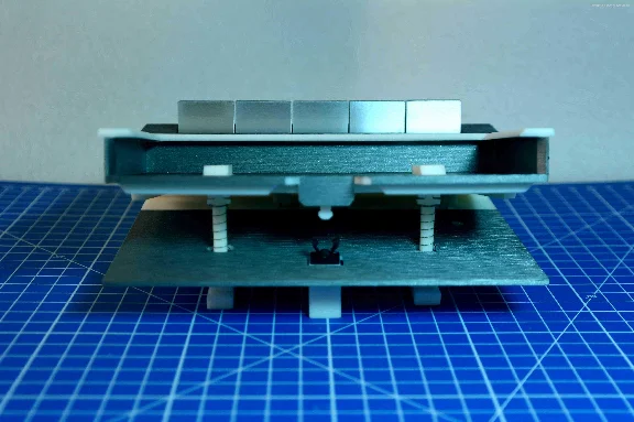 Cassette tape mechanism simulator (STL files)