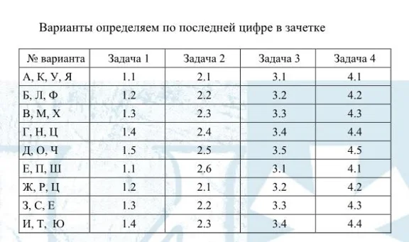 ТюмГУ Общая электротехника и электроника Вариант 4 ТГУ