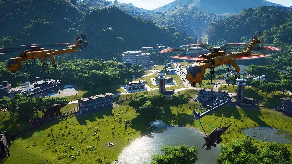 Jurassic World Evolution Steam Key Region Free / GLOBAL
