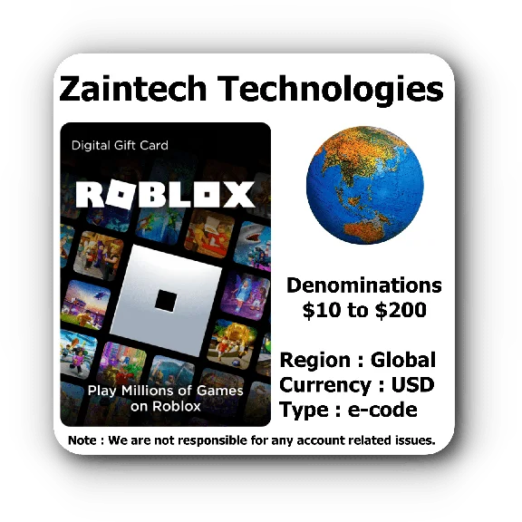 $10 Roblox Global - 10 USD - (Instant Delivery)