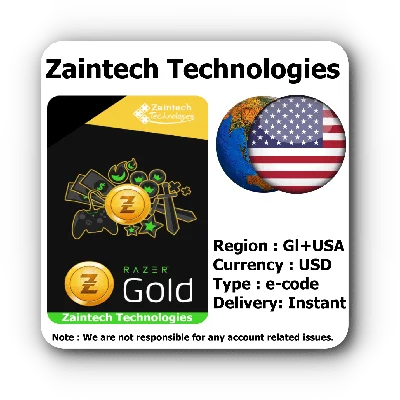 $5 Razer Gold GLOBAL + USA - (Instant Delivery)