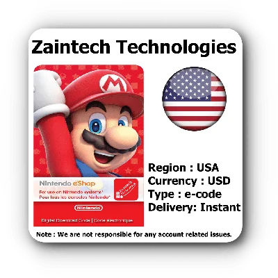 $10 Nintendo eshop US / USA Region - 10 USD
