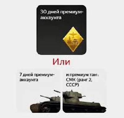 WAR THUNDER Bonus code 30 days premium or Tank SMK 7day