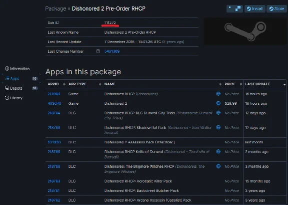Dishonored 2 Pre-Order RHCP (Steam Gift RU/CIS)