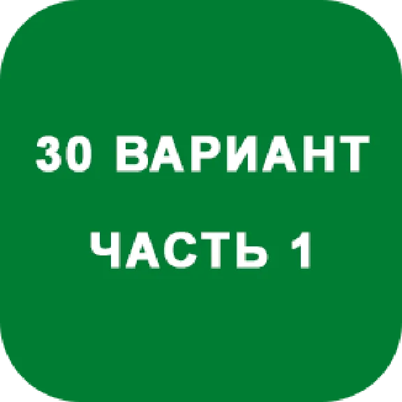 IDZ decision Ryabushko A.P. Option 30