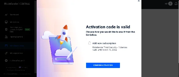 Bitdefender Total Security 2022 180 DAYS 5 dev.